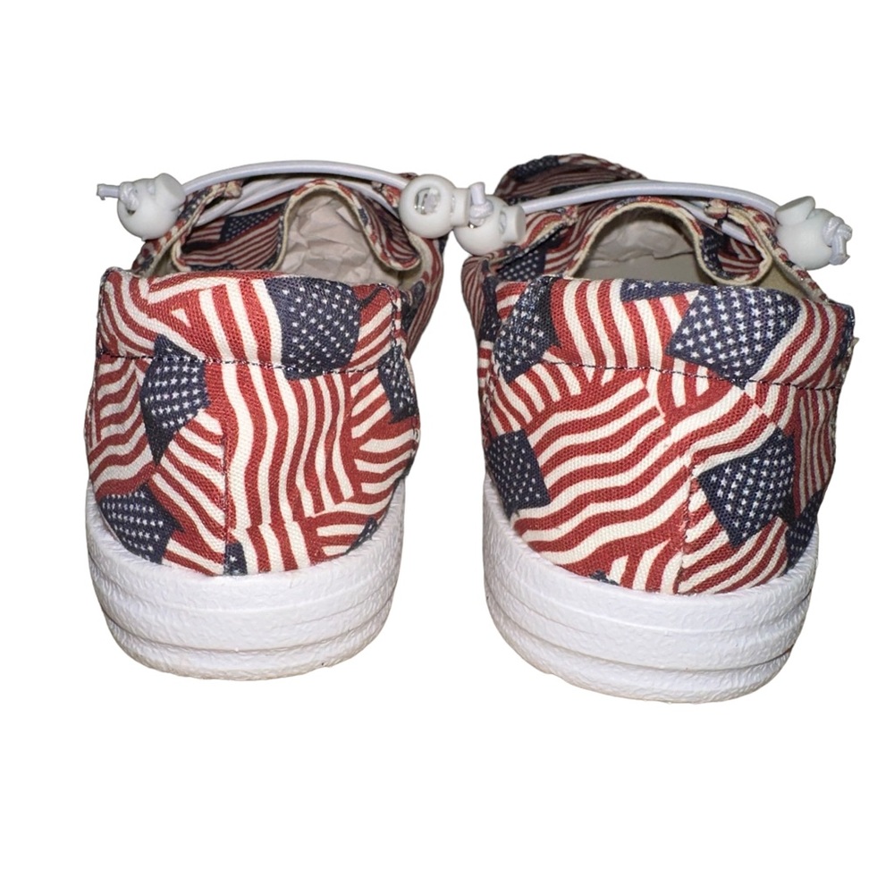 Corkys Flag Sneakers (Hey Dude Style) Women’s 6 Kids … Gem